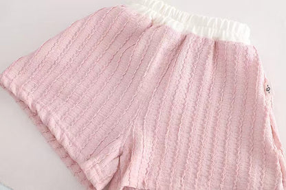 Pastel Polo T-Shirt Set