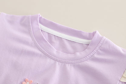 Small Flower Shorts Set