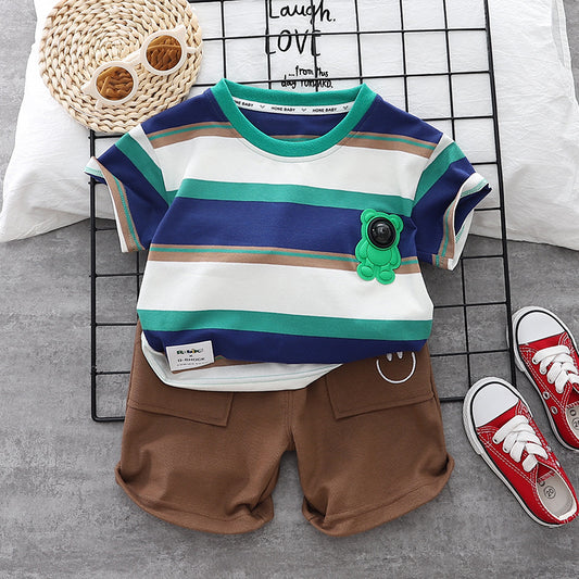Bear Light Shorts Set