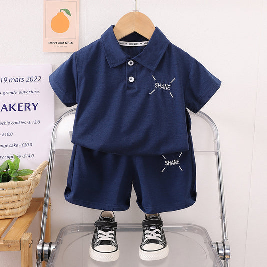 Polo T-Shirts Shorts Set