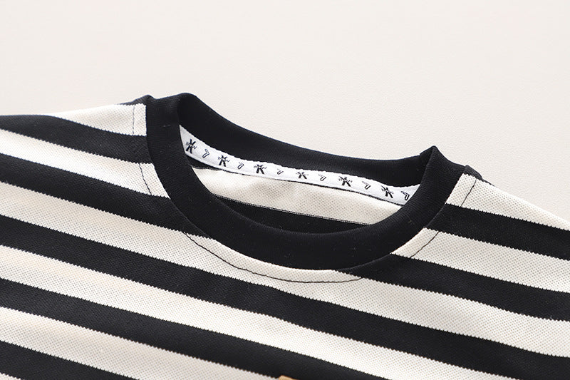 Monochrome Shorts Set