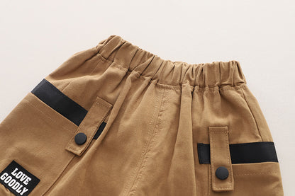 Monochrome Shorts Set