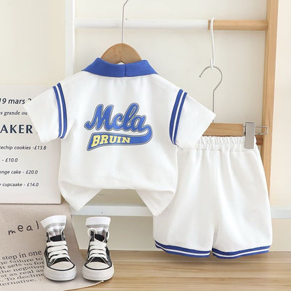 Polo Tshirt Shorts Set
