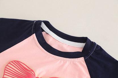Bow Tshirt Shorts Set