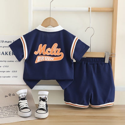 Polo Tshirt Shorts Set