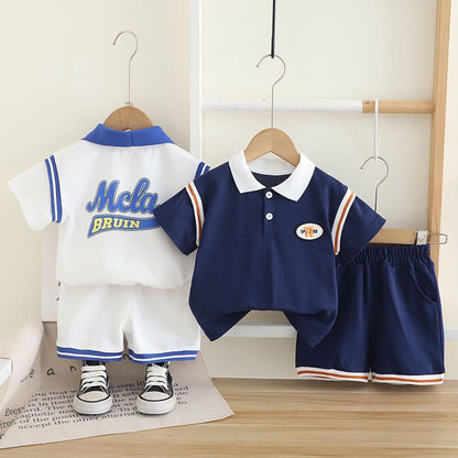 Polo Tshirt Shorts Set